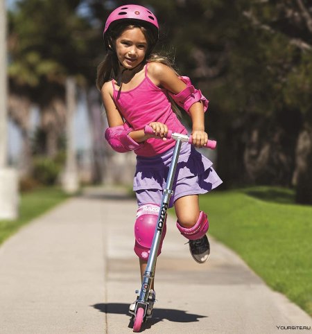 Самокат для девочки