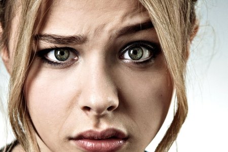 Хлоя Грейс Морец глаза