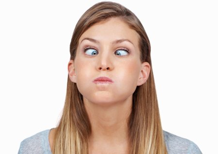 Моргание жест