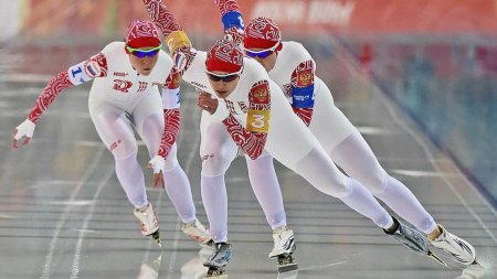 Конькобежный спорт спортсмены России