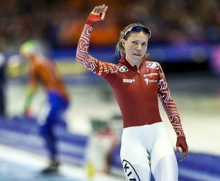 Конькобежка Ольга Граф