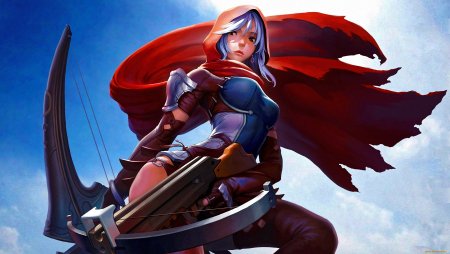 Девушка с арбалетом фэнтези