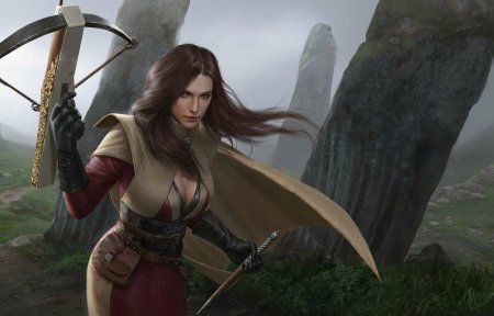 Арбалетчик фэнтези арт