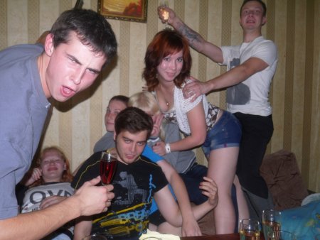 Пьяные студенческие вечеринки