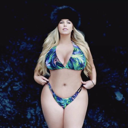 Эшли Алексис модель плюс сайз Ashley Alexiss 2019