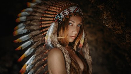 Красивые индейцы женщины