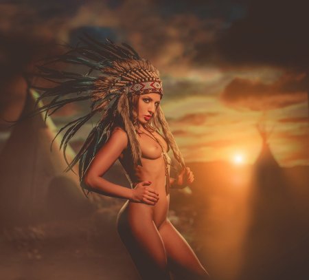 Красивые голые женщины индейские