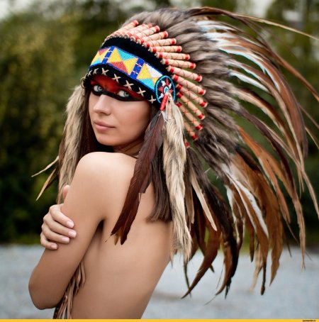 Образ индейца девушки