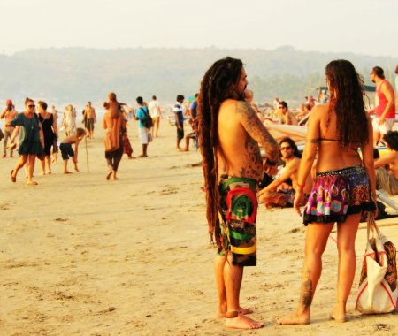 Пляжи хиппи Гоа