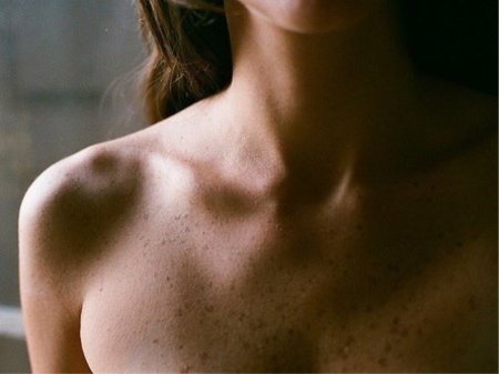 Красивые ключицы