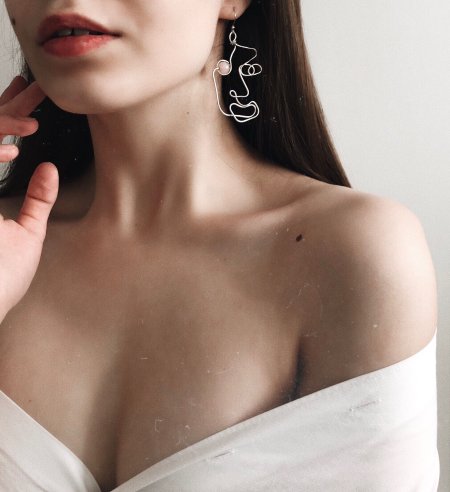 Красивая шея и декольте