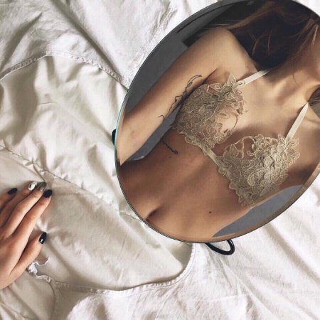 Девушка в белье Эстетика