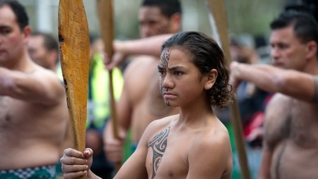 Племя Маори в новой Зеландии