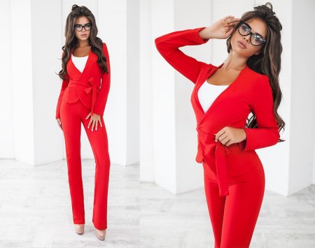 Красивые брючные костюмы женские