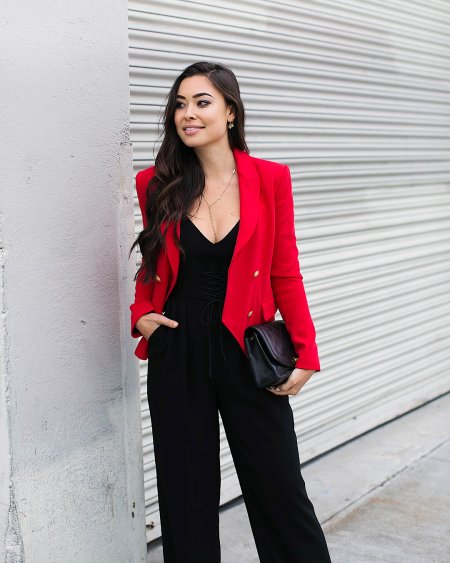 Комбез с пиджаком