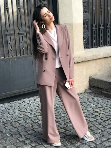 Костюм палаццо оверсайз