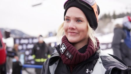 Норвежская сноубордистка