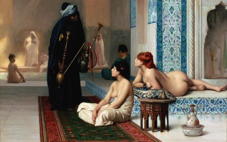 Жана Жероме «бассейн в гареме»