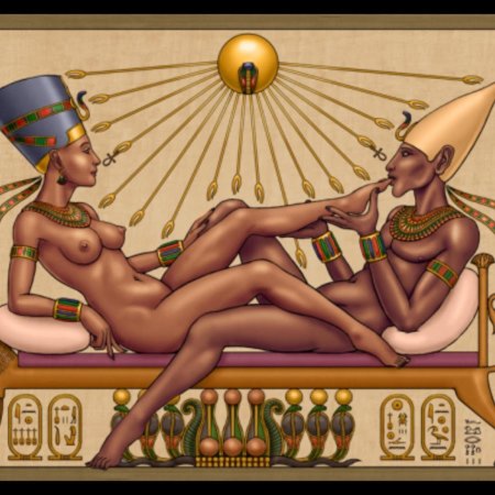 Голые древние египтянки