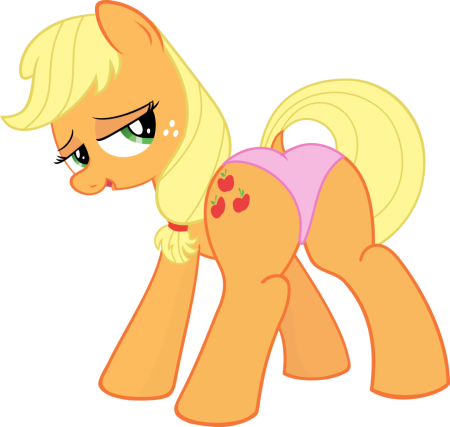 Pony diapers Applejack