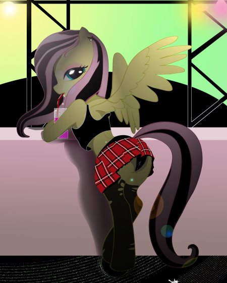 MLP Флаттершай горничная