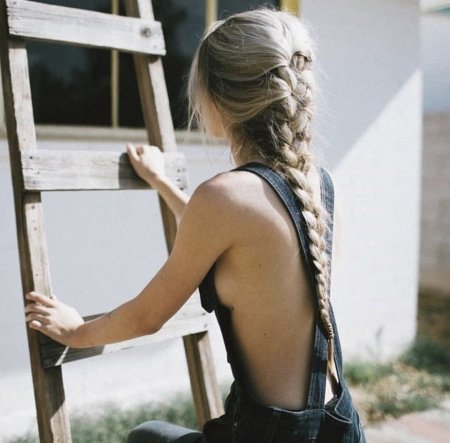 Блондинки с косой Нагие