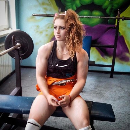 Культуристка Юлия Винс
