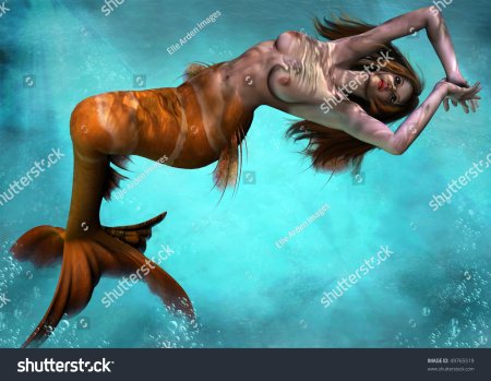 Голые русалки с большими сиськами