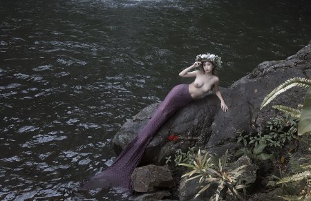 Русалка фотосессия
