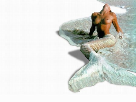Фотосессия Русалка голая