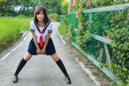 Азиатки в красивой форме