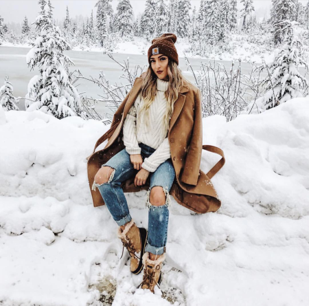 Маргарита Цельсова зимние образы