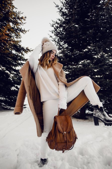 Зимний образ для девушки