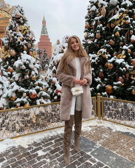 Нежный зимний образ