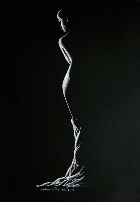 Фон женский силуэт