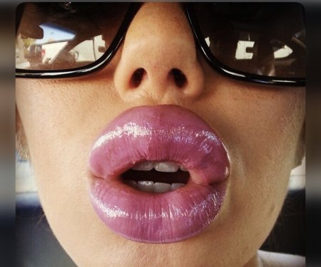 Силиконовые губы для миньета