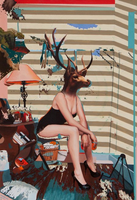 Женщины с телом оленя