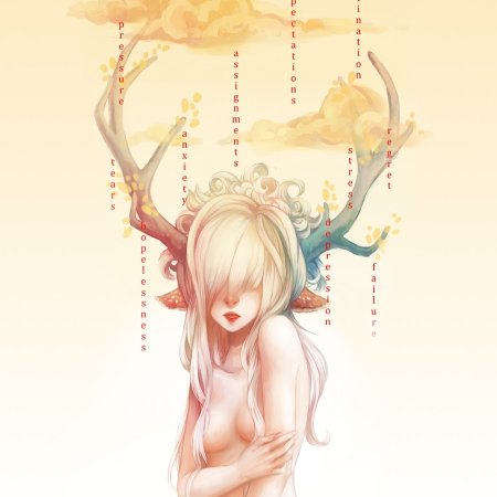 Девочка с рогами