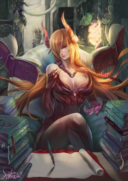 Девушка и дракон