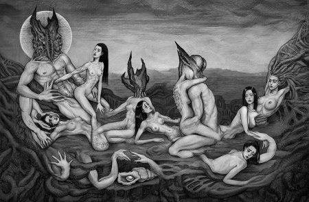 Оргия демоны и женщины