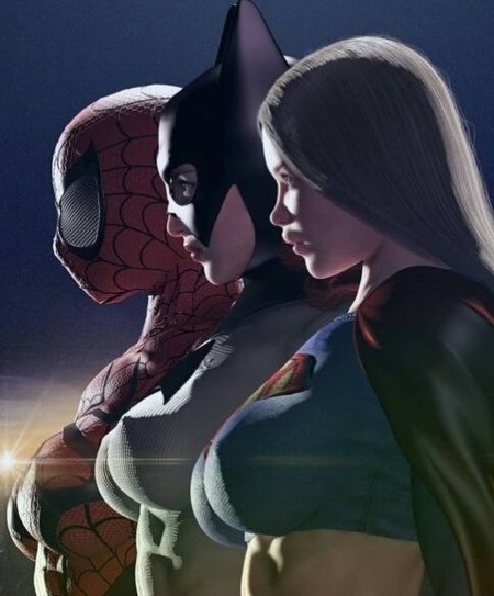 Марвел Гвен 3д