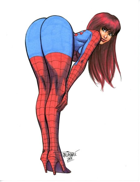 Марвел Мэри Джейн женщина паук