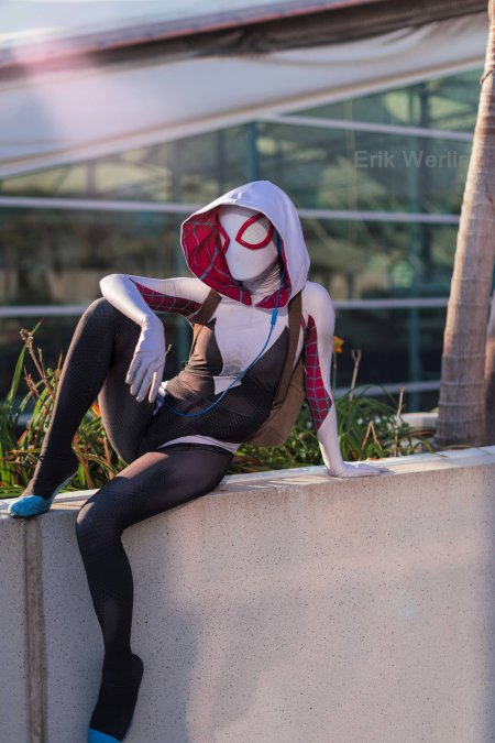 Гвен человек паук косплей