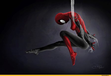 Девушка паук Марвел