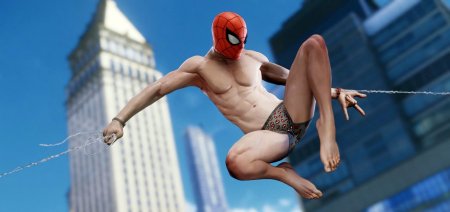 Человек паук в трессах