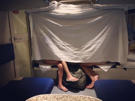 Девушки в плацкарте