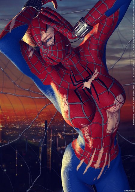 Марвел Spider girl