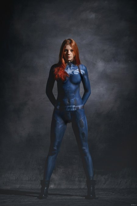 Бодиарт косплей