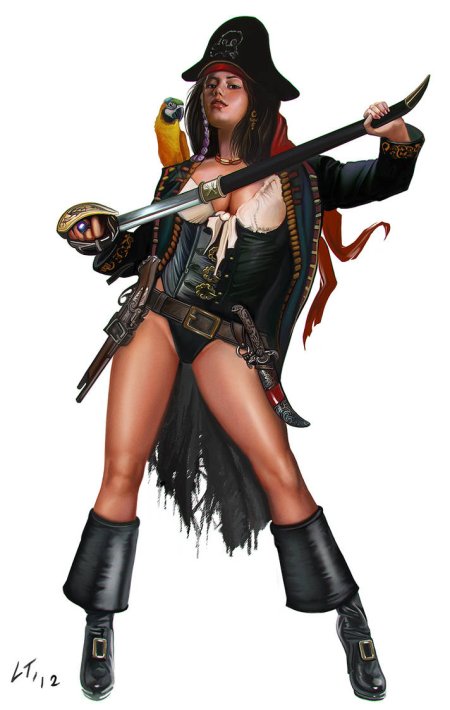 Пиратская девушка