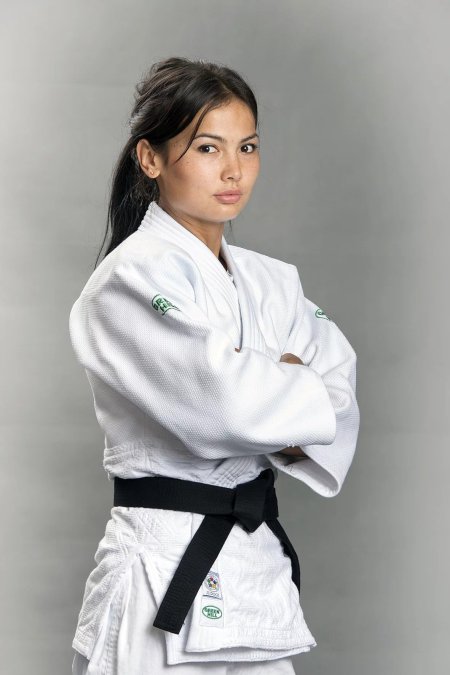 Дарья Белодед в кимоно